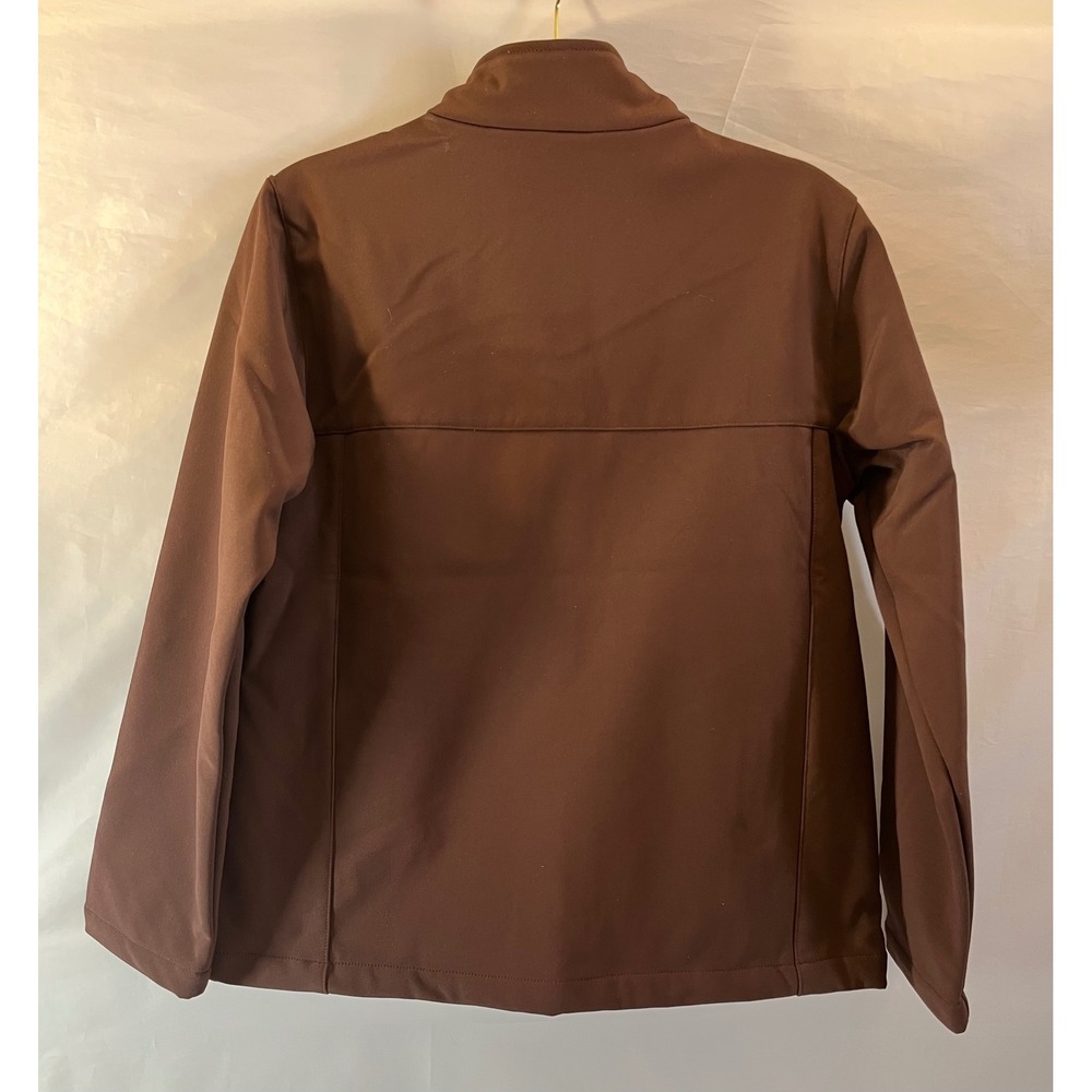 Hartwell Womens Cocoa Brown Softshell Full Zip Fleece Lined Jacket 5005 WH64 MD - Picture 2 of 6